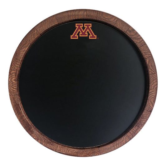 Minnesota Golden Gophers 20.25'' Round Chalkboard Faux Barrel Top Sign