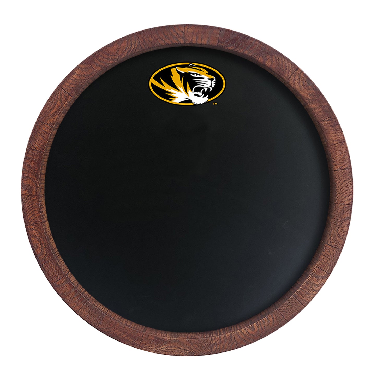 Missouri Tigers 20.25'' Round Chalkboard Faux Barrel Top Sign