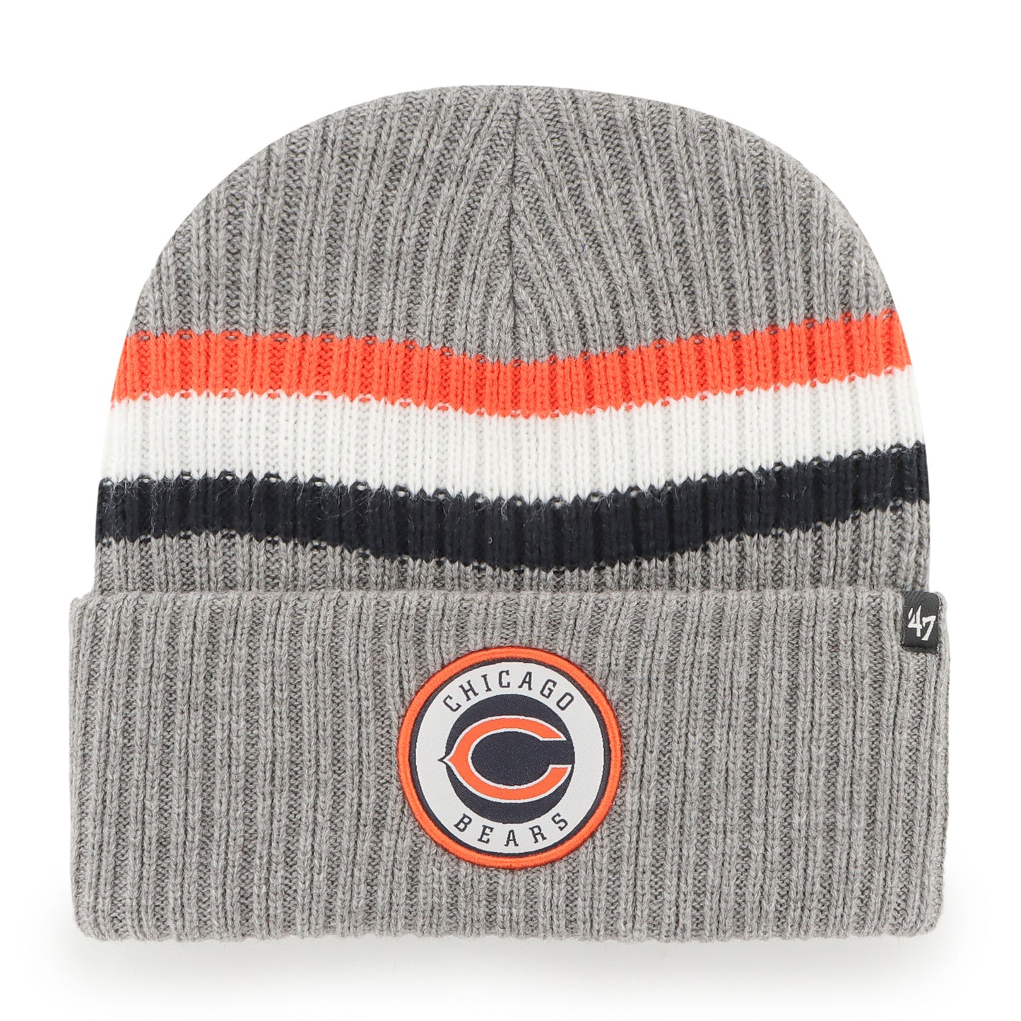 Men's '47  Gray Chicago Bears Highline Cuffed Knit Hat