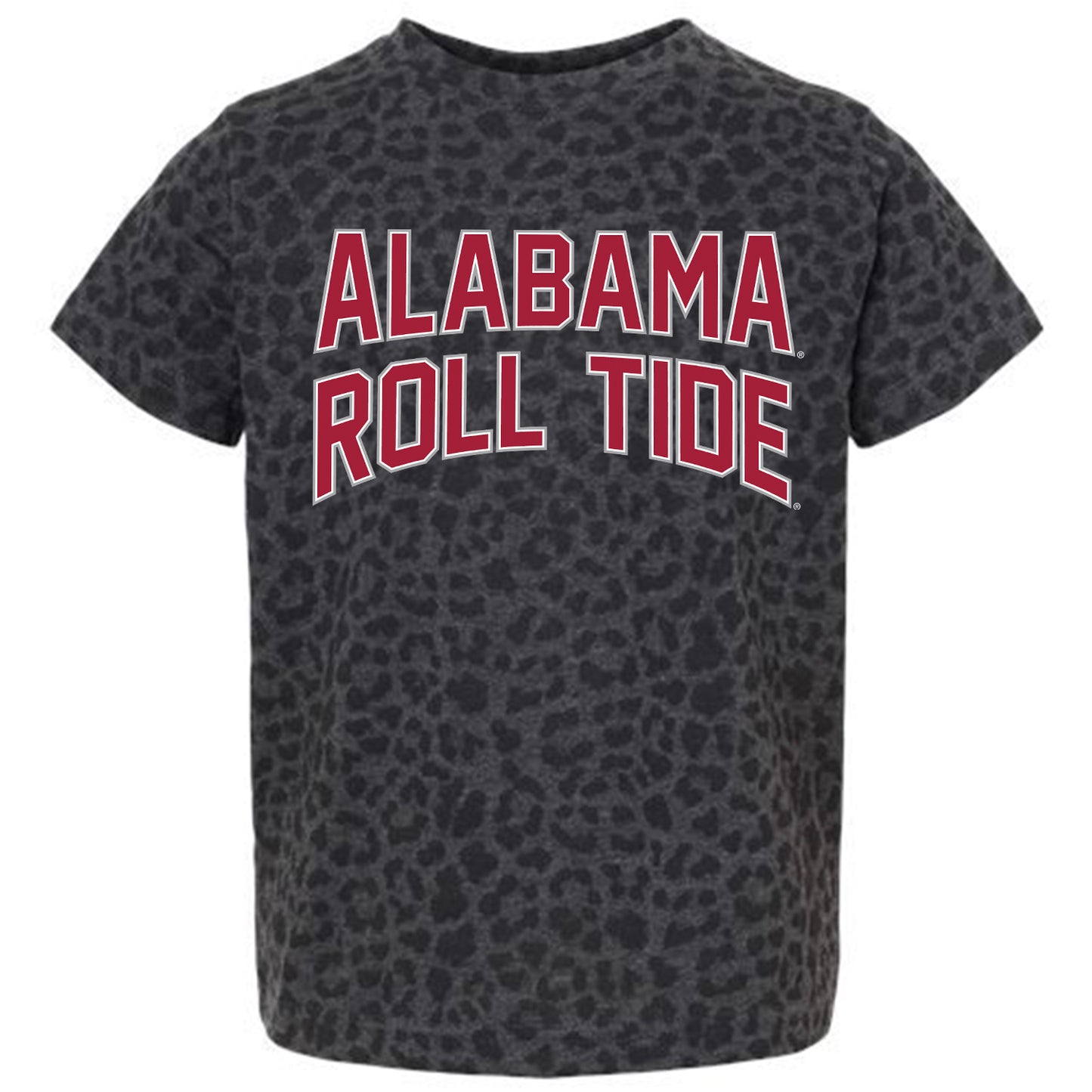 Toddler Gameday Couture Leopard Alabama Crimson Tide Fan Favorite Leopard T-Shirt