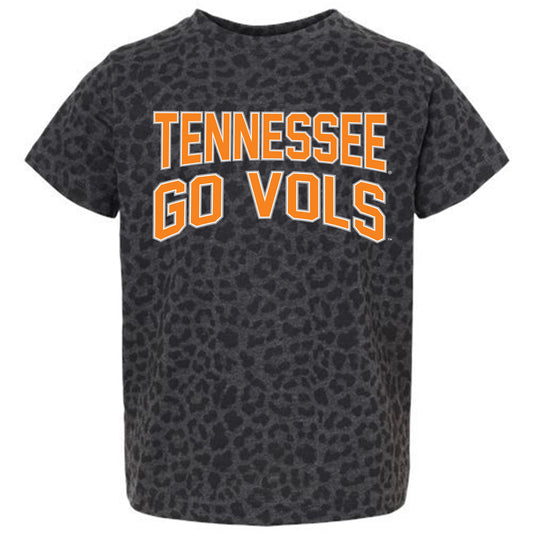 Toddler Gameday Couture Leopard Tennessee Volunteers Fan Favorite Leopard T-Shirt