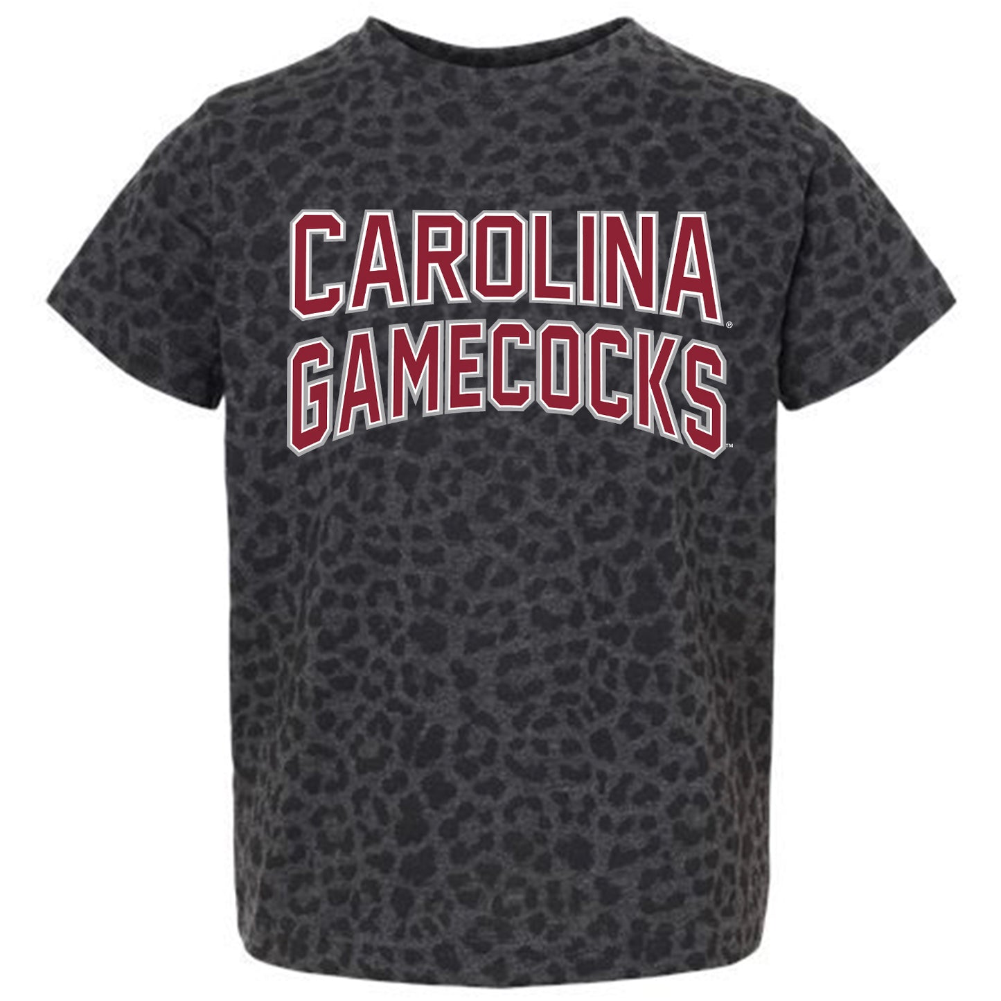 Youth Gameday Couture Leopard South Carolina Gamecocks Fan Favorite Leopard T-Shirt