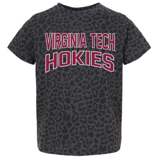 Youth Gameday Couture Leopard Virginia Tech Hokies Fan Favorite Leopard T-Shirt