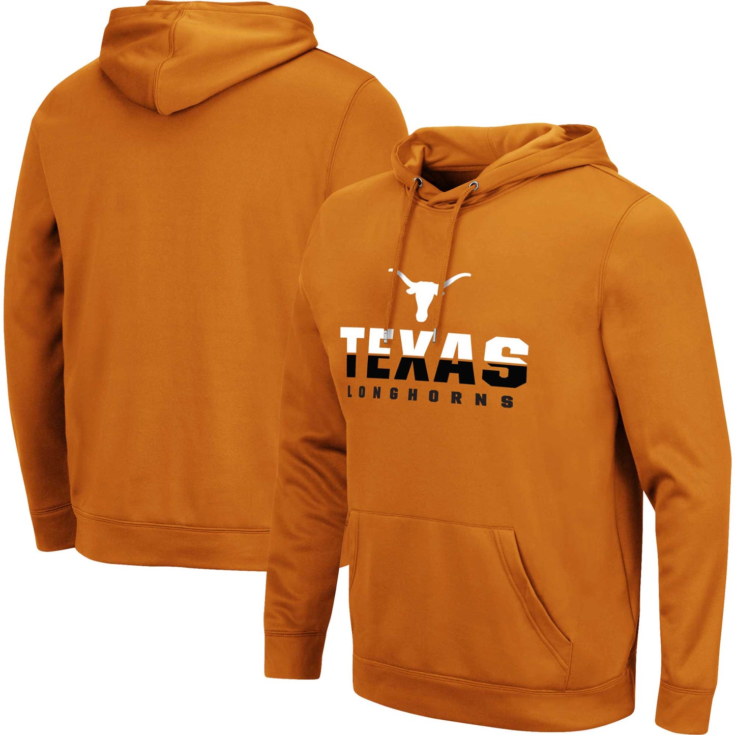 Men's Colosseum Texas Orange Texas Longhorns Lantern Pullover Hoodie