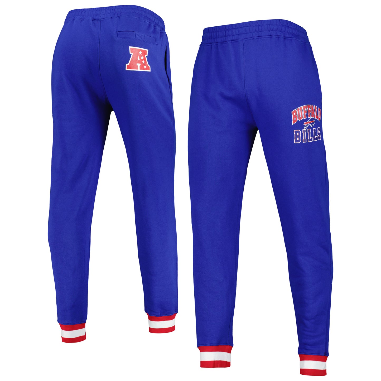 Men's Starter Royal Buffalo Bills Blitz Fleece Jogger Pants