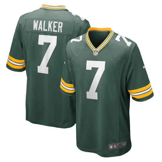 Men's Nike Quay Walker Green Green Bay Packers Player Game Jersey