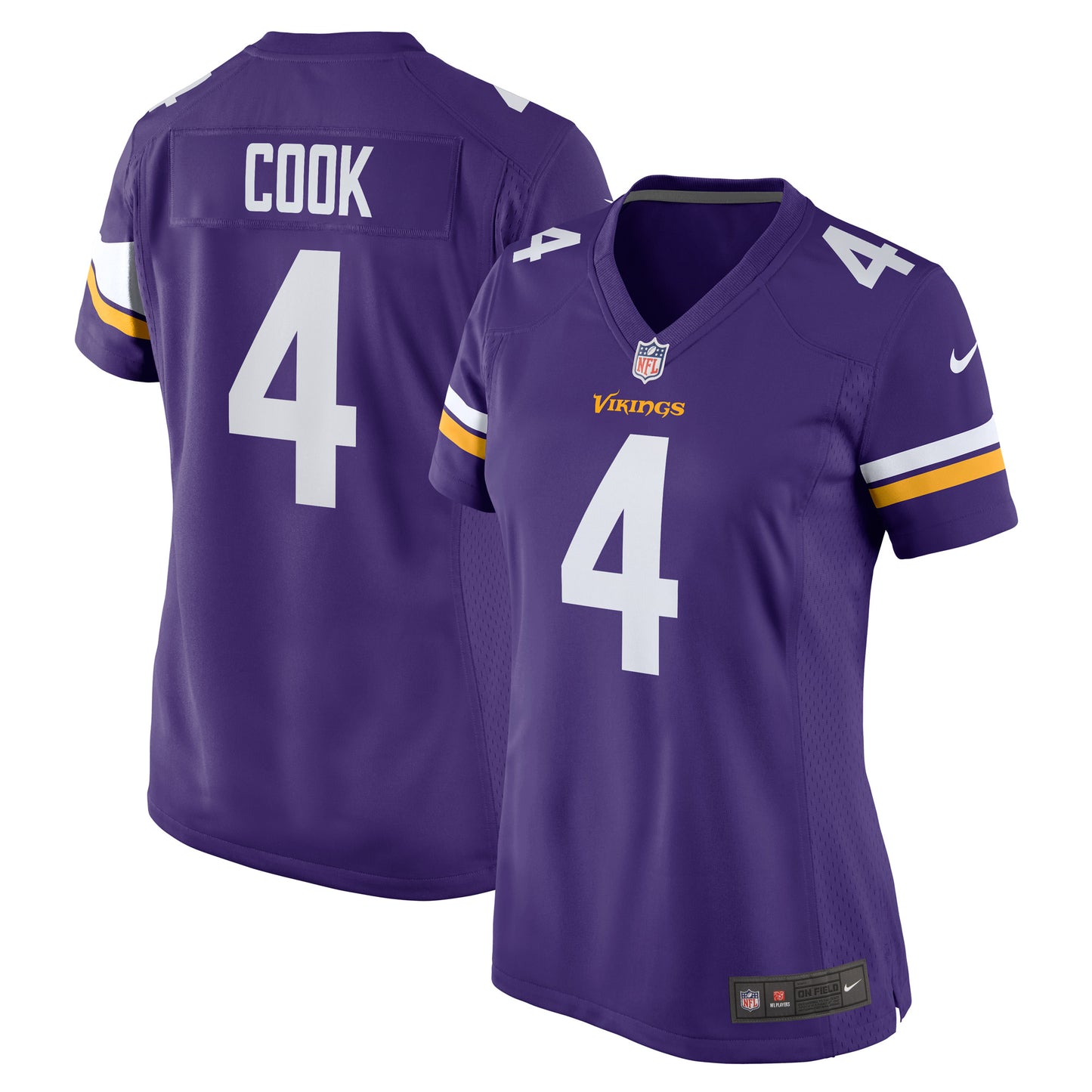 Women's Nike Dalvin Cook Purple Minnesota Vikings Player Jersey