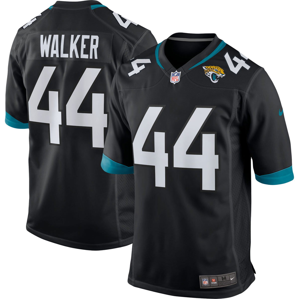 Men's Nike Travon Walker Black Jacksonville Jaguars Player Game Jersey
