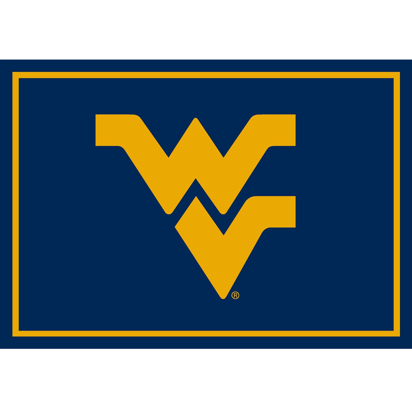 Imperial West Virginia Mountaineers 2'8" x 3'10" Area Rug