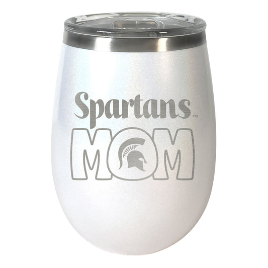 Michigan State Spartans 10oz. Mom Opal Wine Tumbler