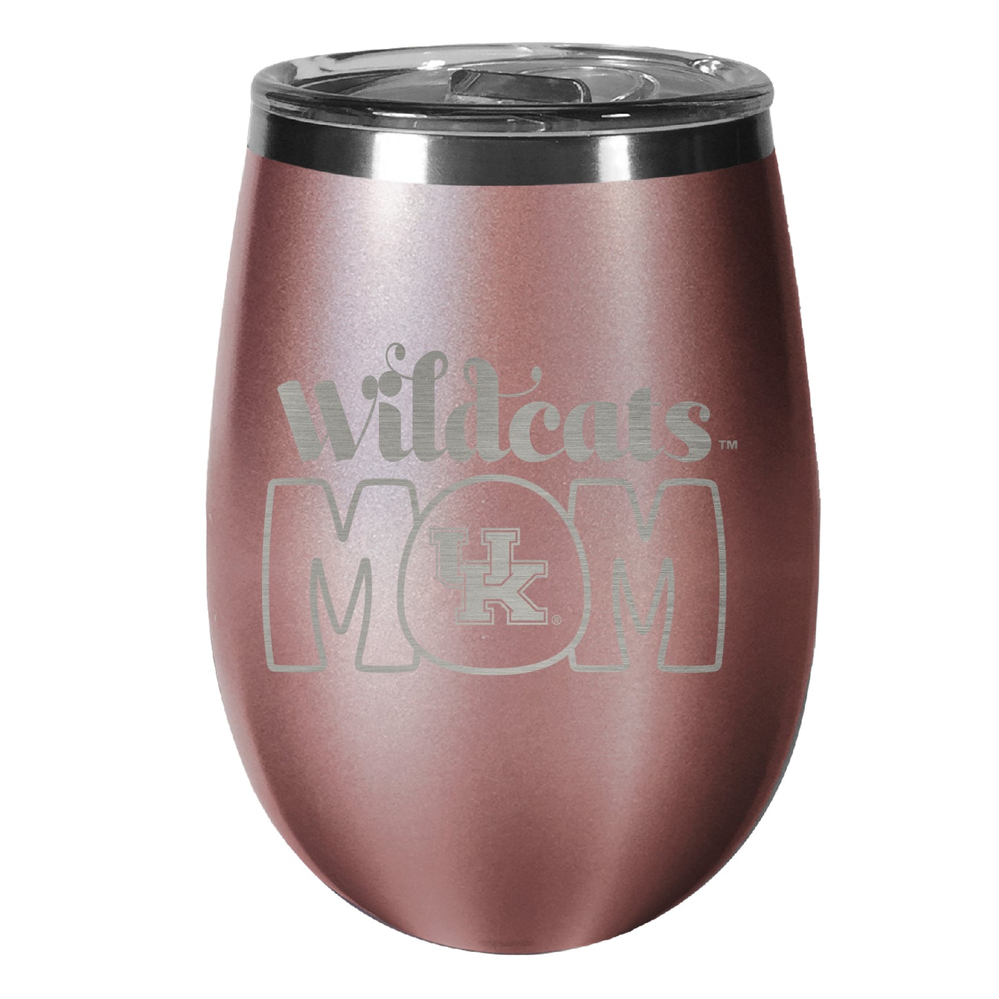 Kentucky Wildcats 10oz. Mom Rose Gold Wine Tumbler