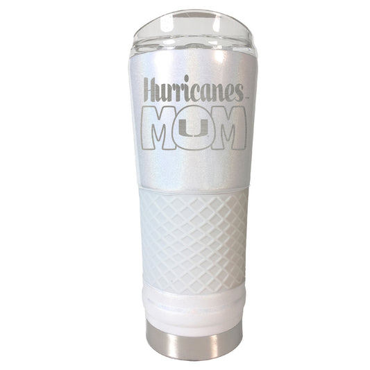 Miami Hurricanes 24oz. Mom Opal Draft Tumbler