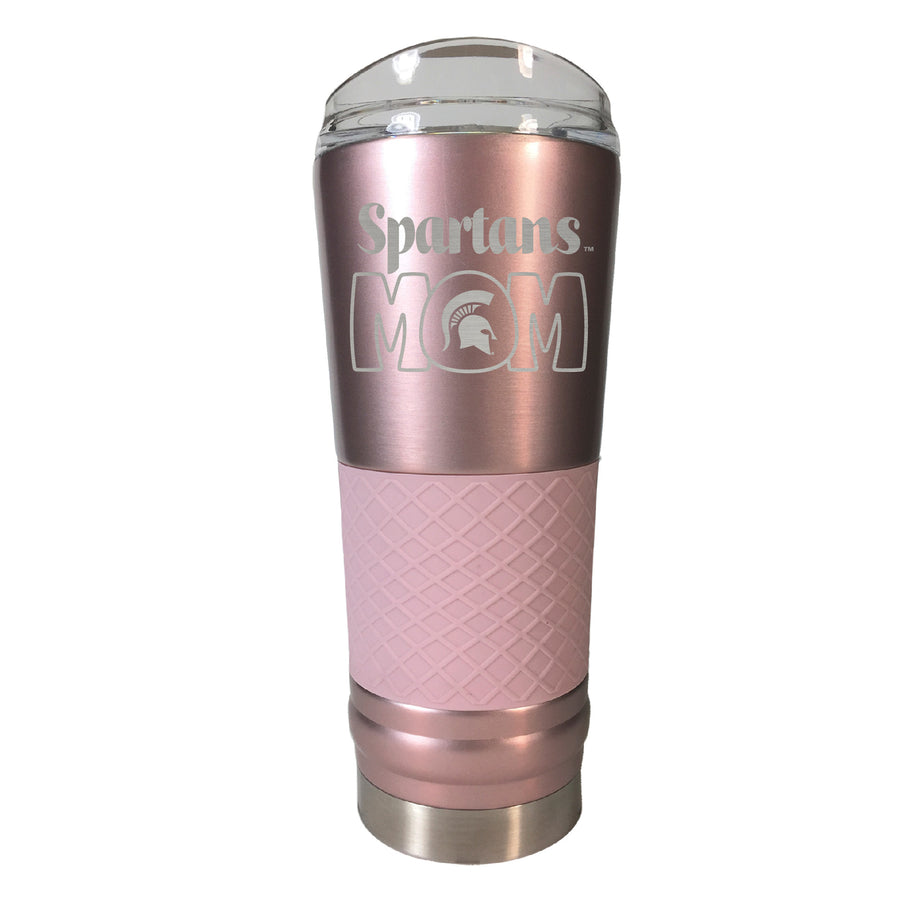 Michigan State Spartans 24oz. Mom Rose Gold Draft Tumbler
