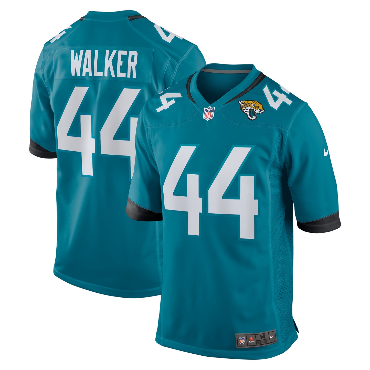 Youth Nike Travon Walker Teal Jacksonville Jaguars Game Jersey