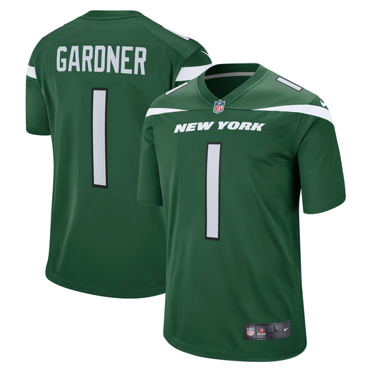 Youth Nike Ahmad Sauce Gardner Green New York Jets Game Jersey