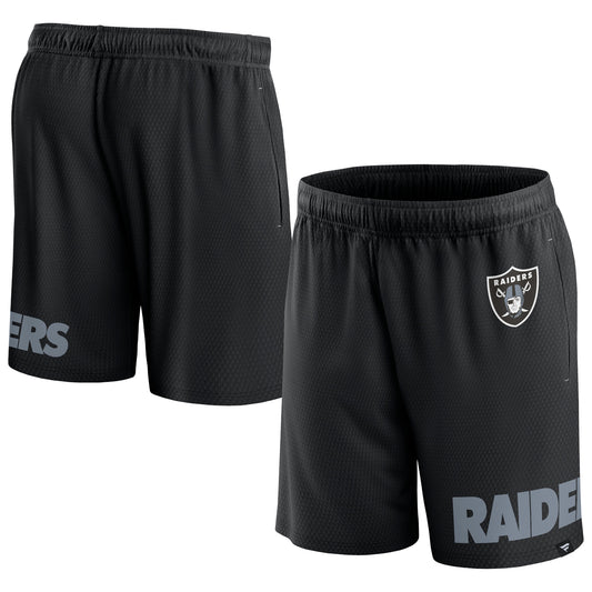 Men's Fanatics Black Las Vegas Raiders Clincher Shorts