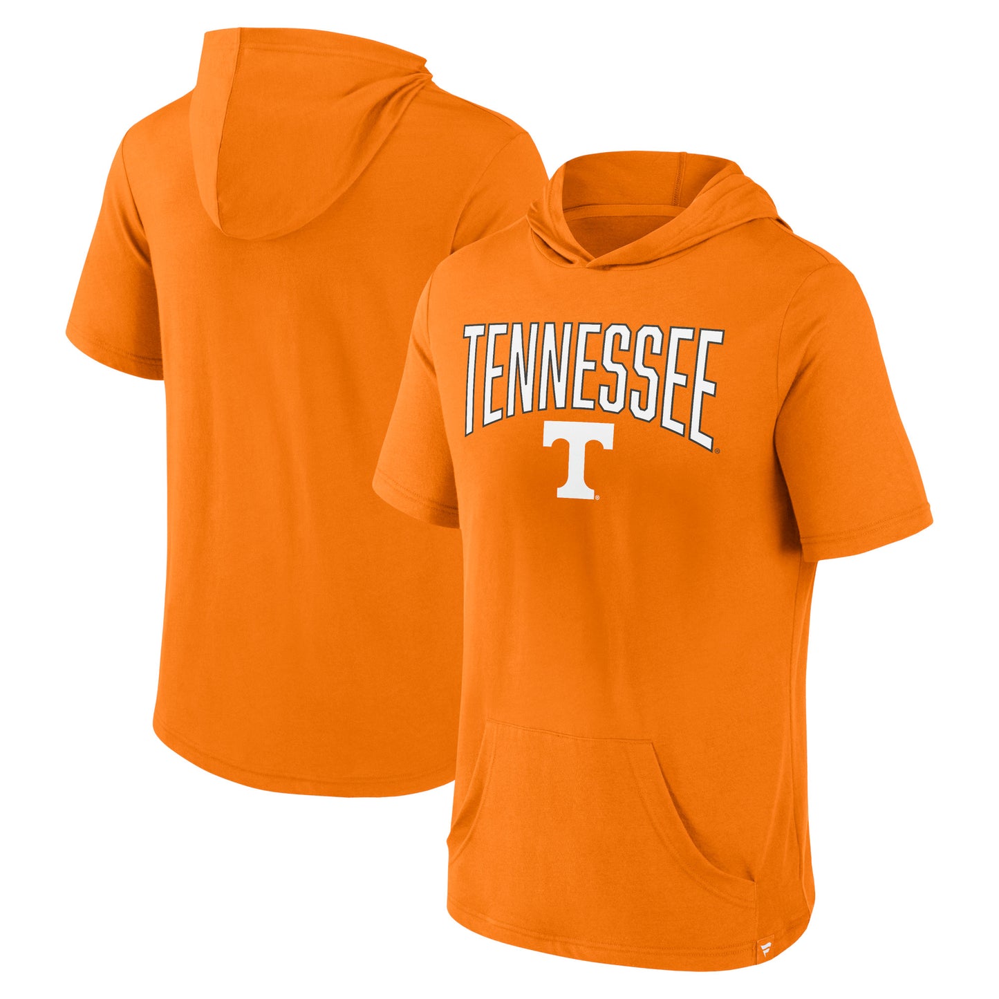 Men's Fanatics Tennessee Orange Tennessee Volunteers Outline Lower Arch Hoodie T-Shirt