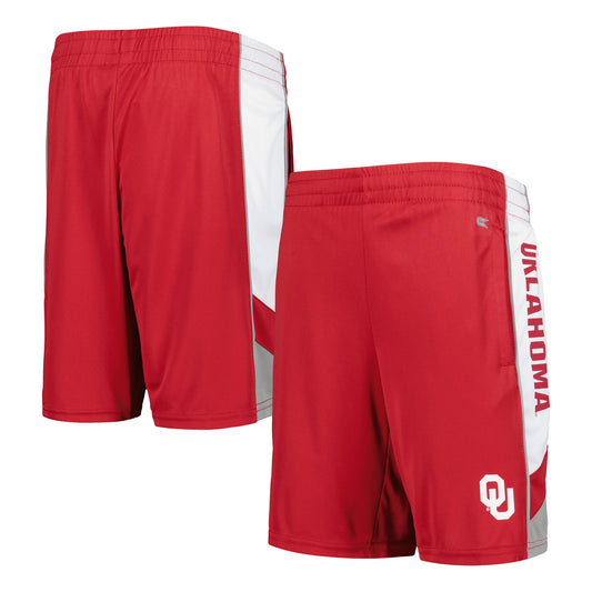 Youth Colosseum Crimson Oklahoma Sooners Pool Side Shorts