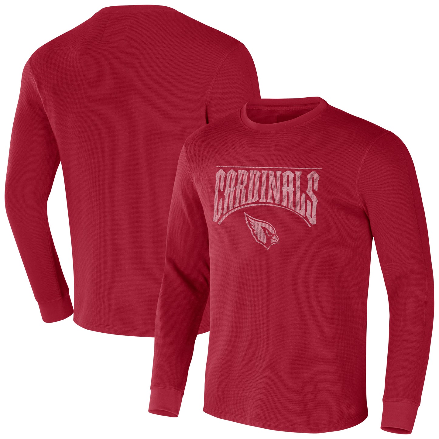 Men's NFL x Darius Rucker Collection by Fanatics Cardinal Arizona Cardinals Long Sleeve Thermal T-Shirt