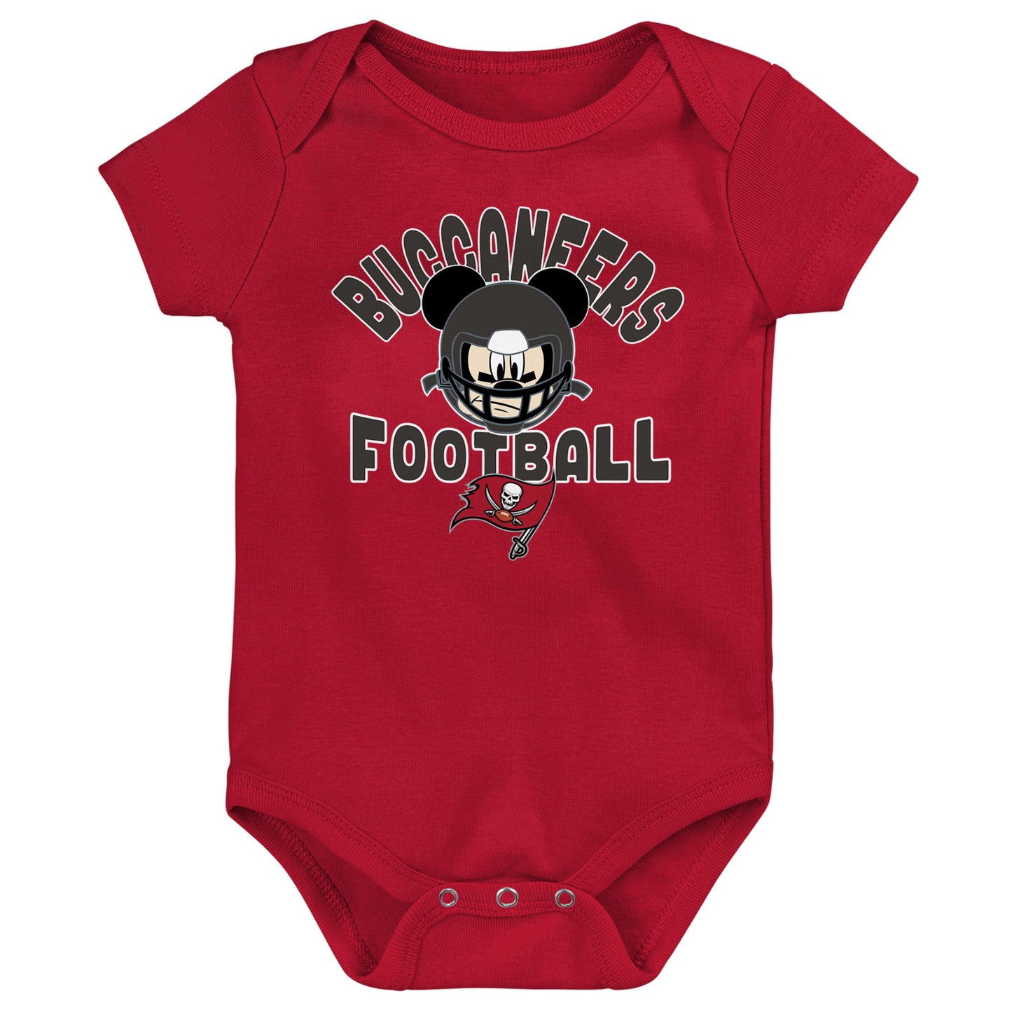 Newborn & Infant Red Tampa Bay Buccaneers Disney Lil Champ Bodysuit