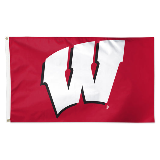 WinCraft Wisconsin Badgers 3' x 5' Primary Logo Single-Sided Flag