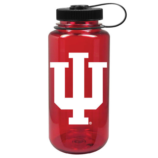Crimson Indiana Hoosiers 32oz. Nalgene Sustainable Wide Mouth Water Bottle