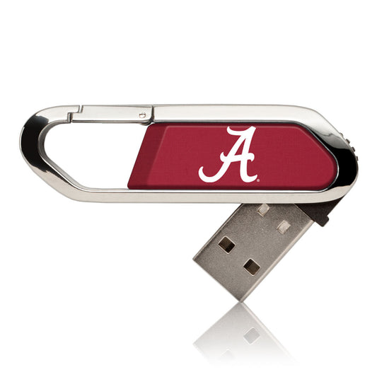 Alabama Crimson Tide Solid Design 32GB Clip USB Flash Drive