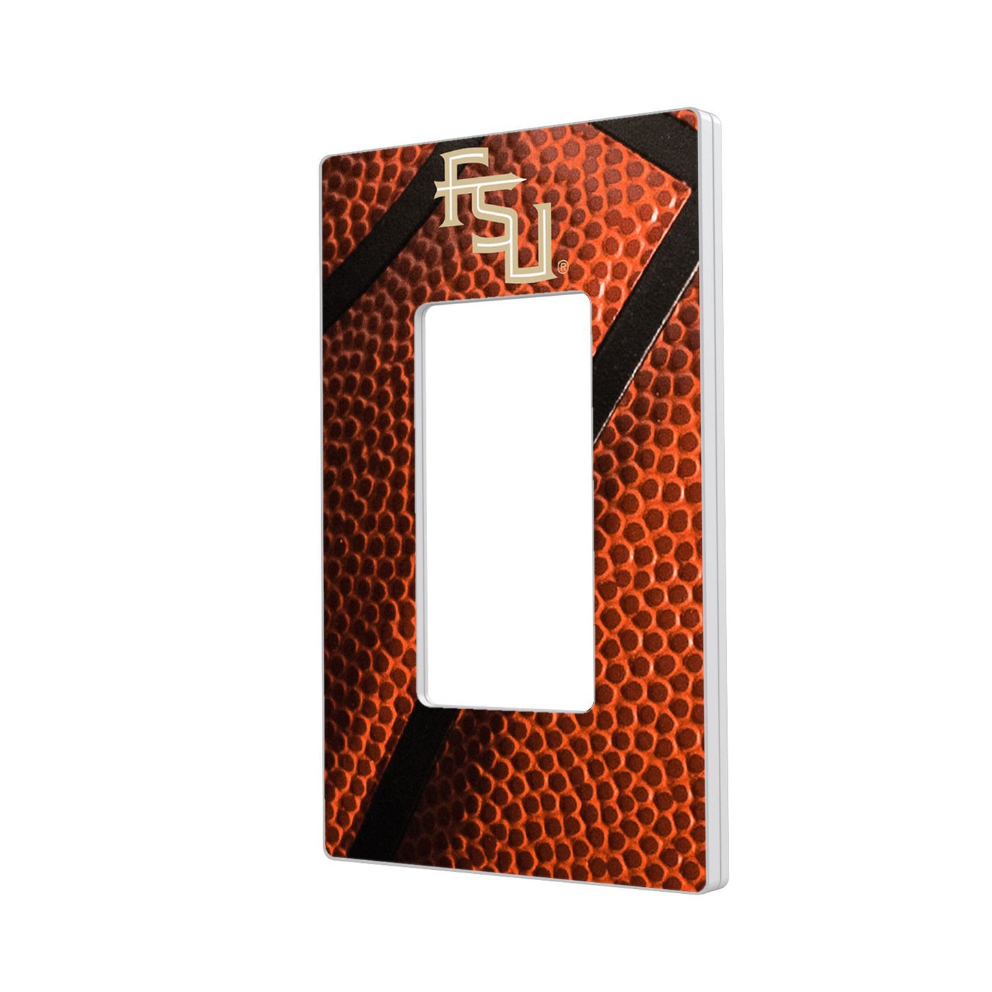 Florida State Seminoles Basketball Design Single Rocker Lightswitch Plate