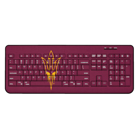 Arizona State Sun Devils Solid Design Wireless Keyboard