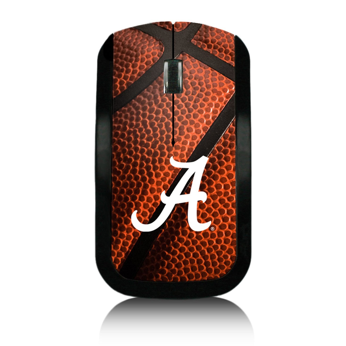 Alabama Crimson Tide Primary Logo Basketball Design Wireless Mouse