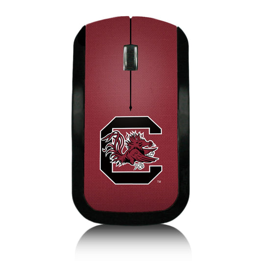 South Carolina Gamecocks Solid Design Wireless Mouse