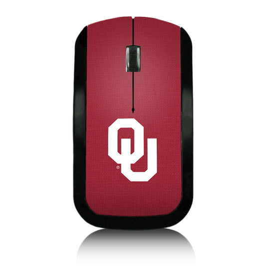 Oklahoma Sooners Solid Design Wireless Mouse