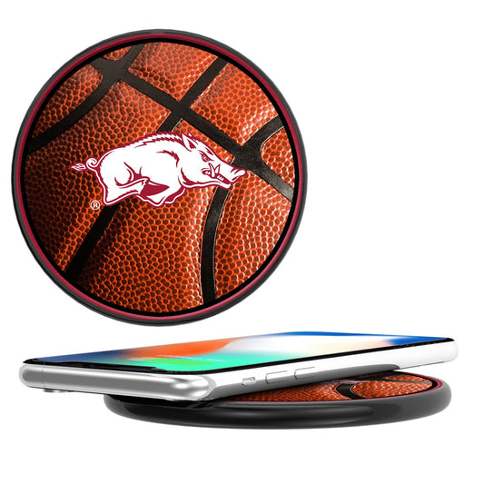 Arkansas Razorbacks 10-Watt Basketball Design Wireless Charger