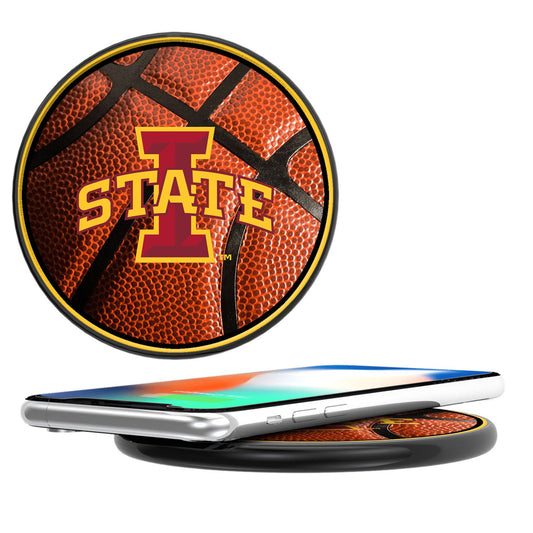 Iowa State Cyclones 10-Watt Basketball Design Wireless Charger