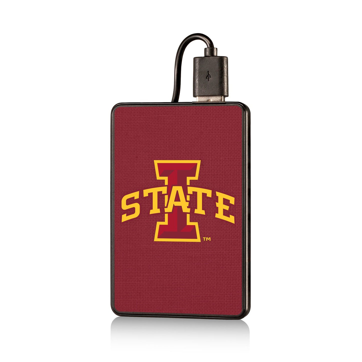 Iowa State Cyclones 2500mAh Solid Design Credit Card Powerbank