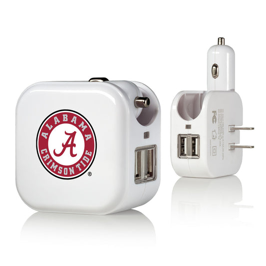 Alabama Crimson Tide Alternate Logo USB Charger