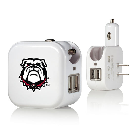 Georgia Bulldogs Secondary Logo USB Charger