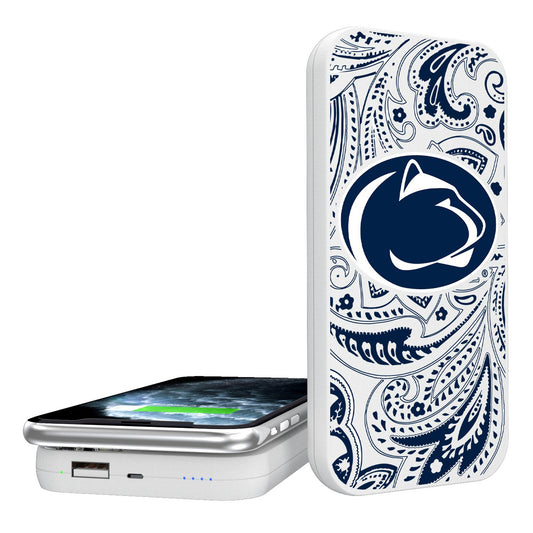Penn State Nittany Lions 5000mAh Paisley Design Wireless Powerbank