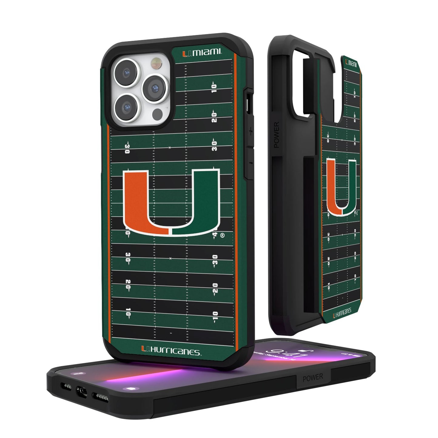 Miami Hurricanes Field iPhone Rugged Case