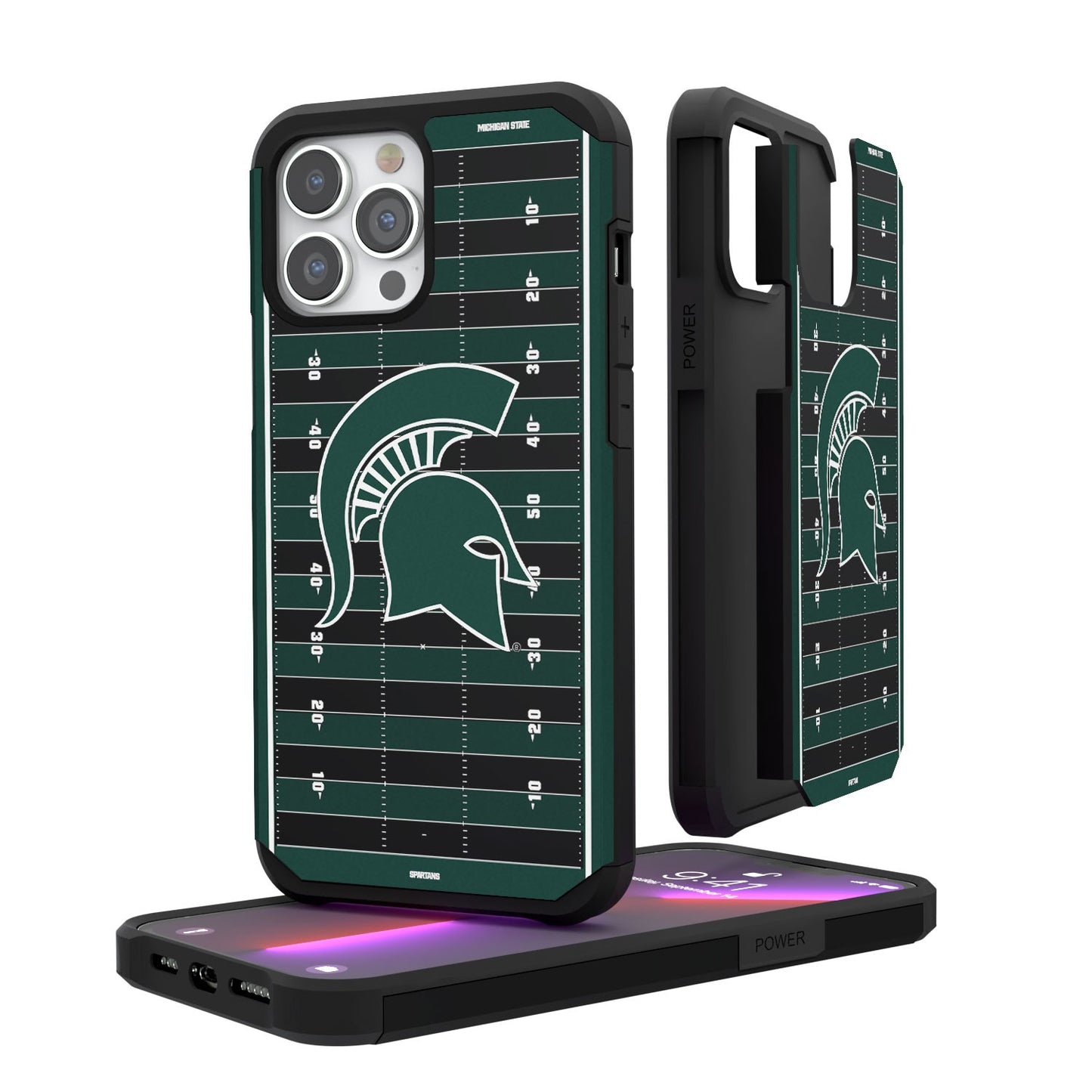 Michigan State Spartans Field iPhone Rugged Case