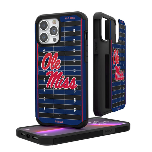 Ole Miss Rebels Field iPhone Rugged Case