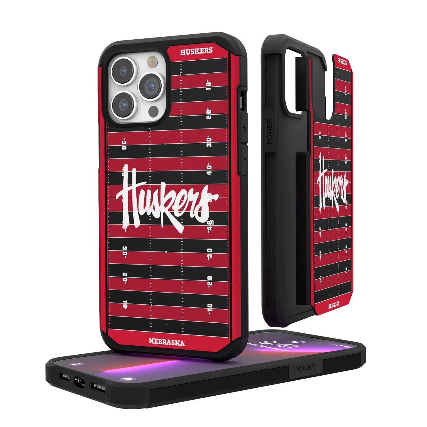 Nebraska Huskers Field iPhone Rugged Case