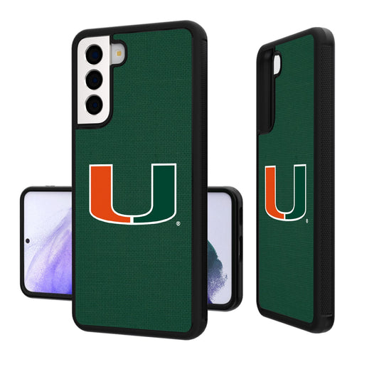 Miami Hurricanes Galaxy Bump Case