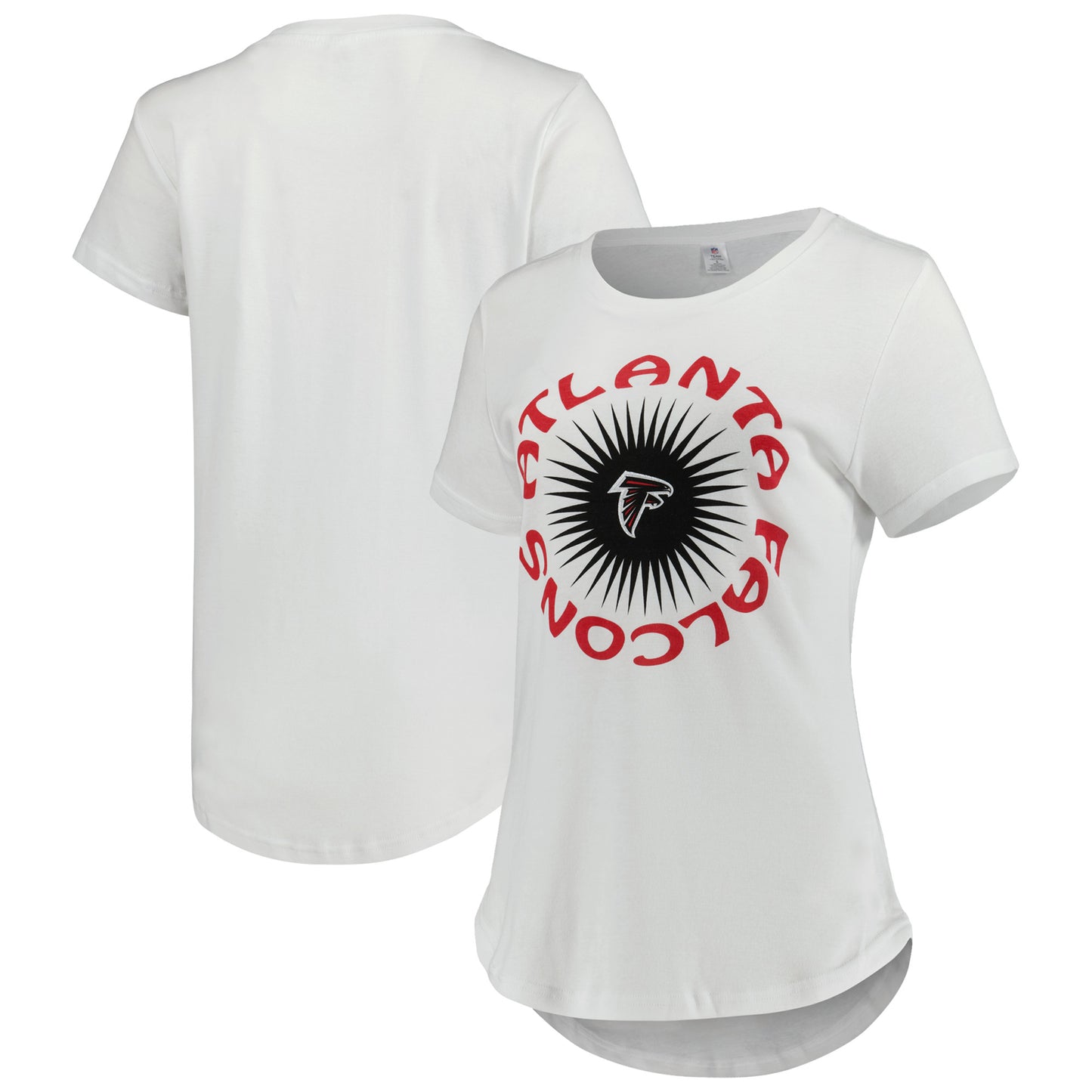 Women's White Atlanta Falcons Downtime T-Shirt