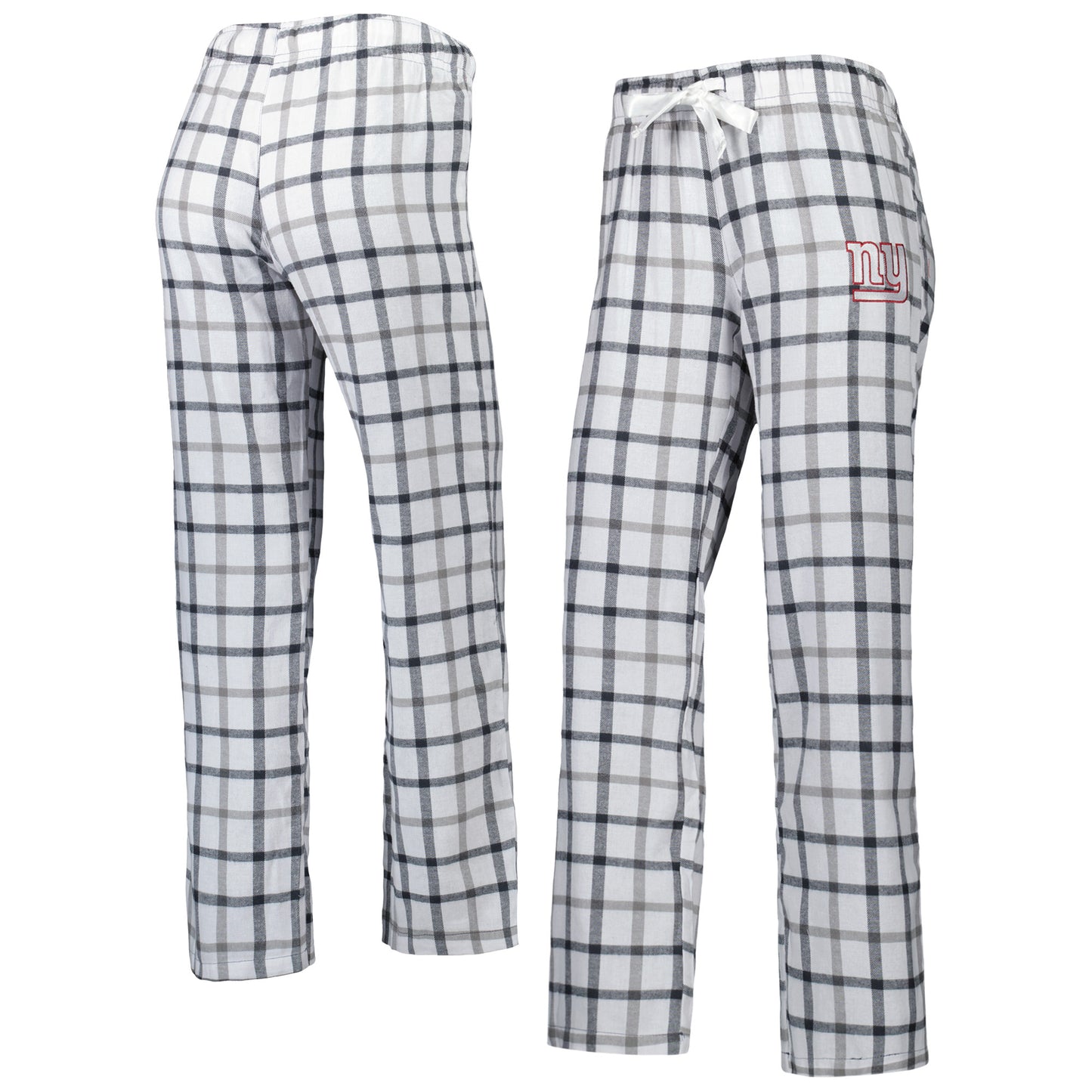 Women's Charcoal/Gray New York Giants Trance Flannel Lounge Pants