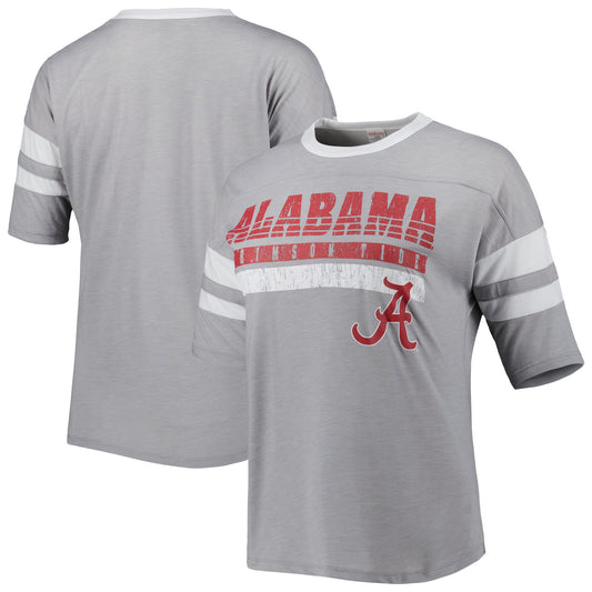 Women's Gray Alabama Crimson Tide Downtime T-Shirt