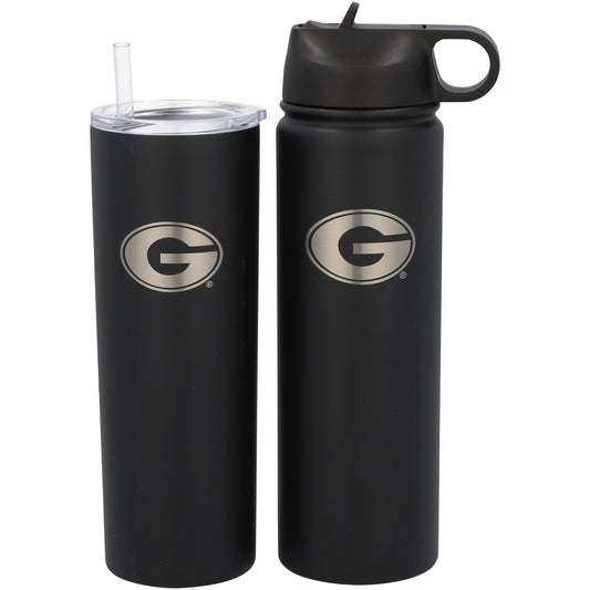 Georgia Bulldogs Tumbler and Bottle Gift Set