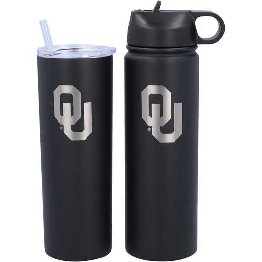 Oklahoma Sooners Tumbler and Bottle Gift Set