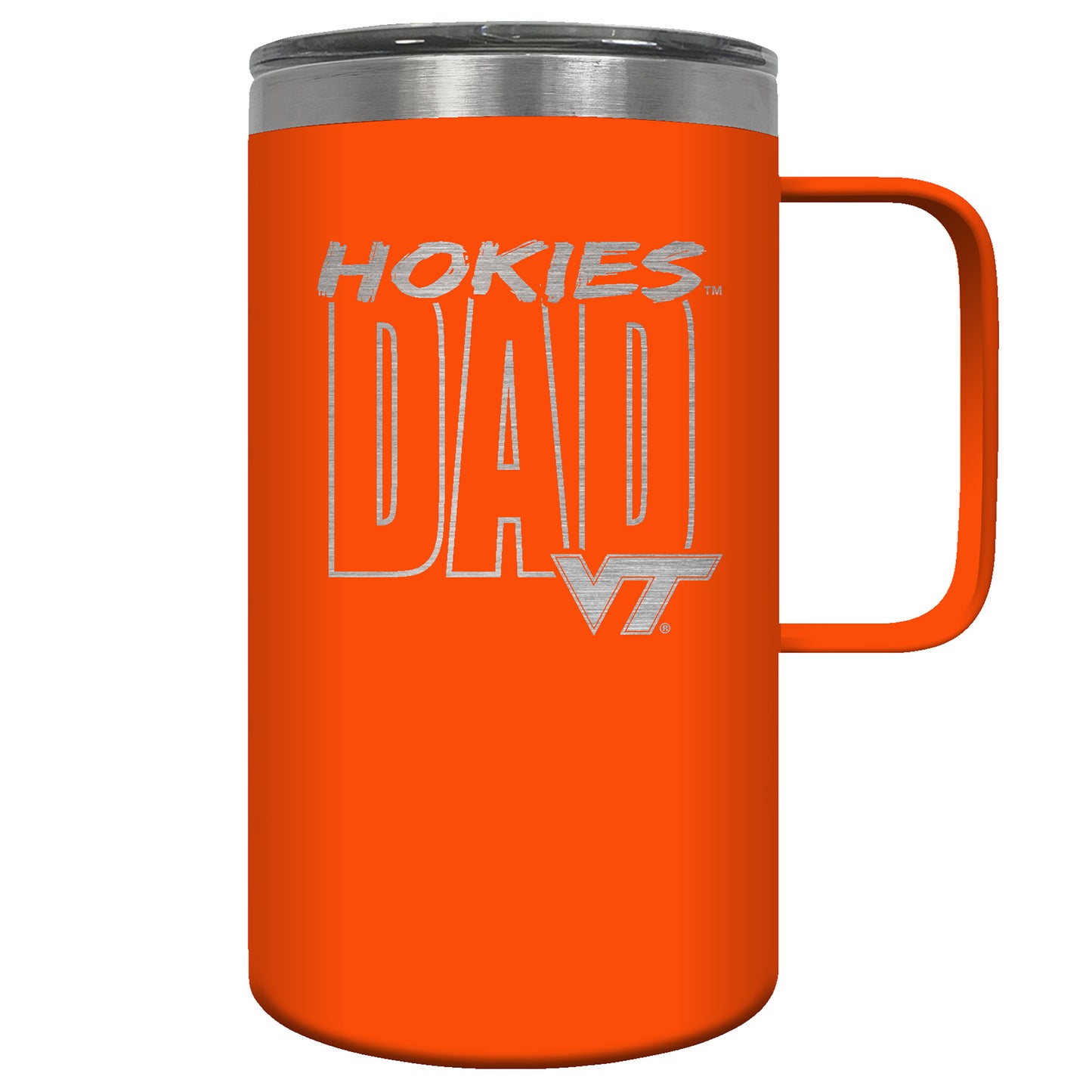 Virginia Tech Hokies Dad 18oz. Hustle Travel Mug