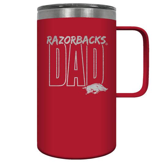 Arkansas Razorbacks Dad 18oz. Hustle Travel Mug